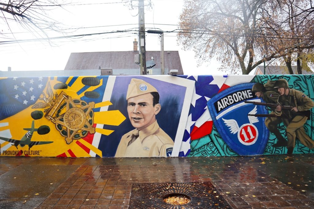 Manuel Perez Jr Memorial Plaza Mural COMPLETED
